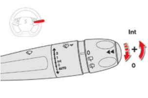 Citroen DS5. Wischautomatik ausschalten