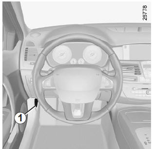 Renault Laguna. Motorhaube