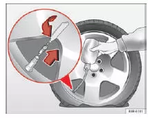Seat Exeo. Abb. 187 Reparatur durchführen