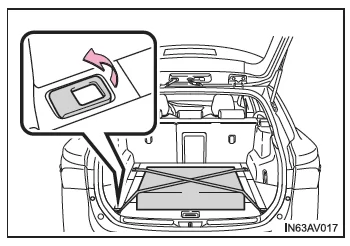 Toyota Avensis. Fahrzeuge ohne Gepäckraumschiene
