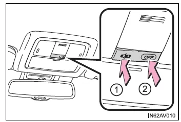 Toyota Avensis. Fahrzeuge ohne Einbruchsensor